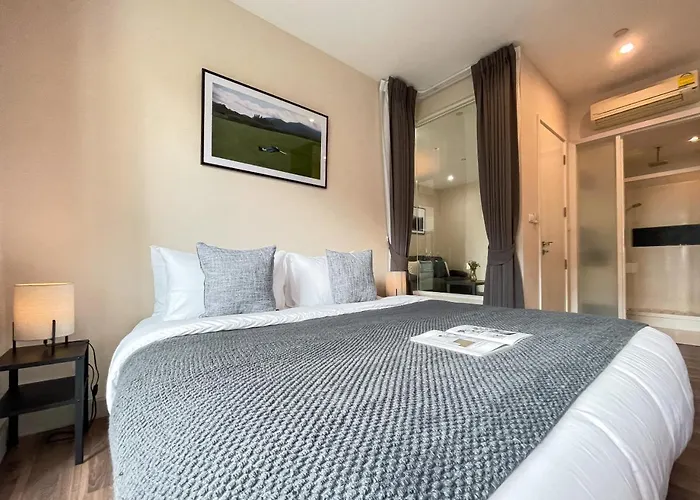 Near Bts L Sukhumvit L Pool And Garden شقة *